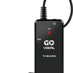 GO VOCAL | TC HELICON | Preamplificador de micrófono de alta calidad para dispositivos móviles
