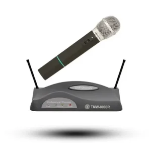 TOPP PRO TMW-8000M Sistema Micrófono Inalámbrico UHF 2 Antenas
