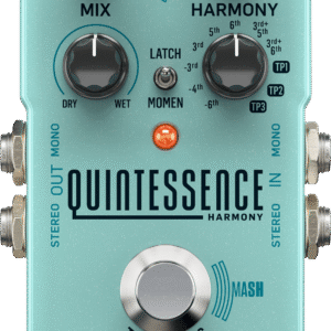 QUINTESSENCE HARMONIZER | TC ELECTRONIC | Excepcional armonizador inteligente de doble voz con PolySense y el innovador interruptor de pie MASH