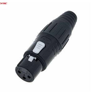 Seetronic SCSF3-B JACK XLR NEGRO HEMBRA