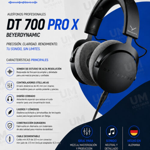 BEYERDYNAMIC DT 700 PRO X Auriculares de estudio