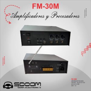 FM-30M | SOOOM | Amplificador de Línea 100W