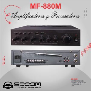 MF-880M | SOOOM | Amplificador de Línea 120W