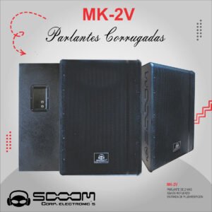 MK-2V | SOOOM | PARLANTE PASIVO MONITOR 15" 2 VIAS 1200W