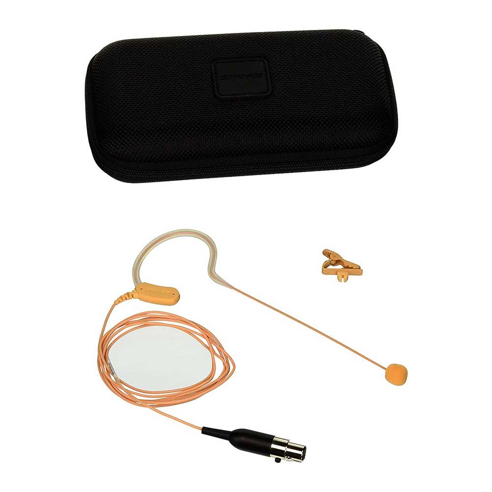 Microphone Casque Shure MX153T – Professionnel, Mini, Omnidirectionnel, Connecteur TA4F