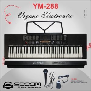 YM-288 | SOOOM | Órgano Electrónico de 61 Teclas