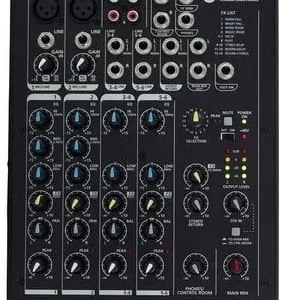 RCF L-PAD 6X MIXER 2 MONO + 2 STEREO, FX