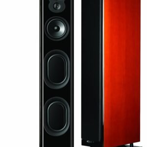 Polk Audio LSI M707 Sistema de Altavoces de pie de Gama Alta de 300 W, 4 Vías, Unidad, Color Cereza