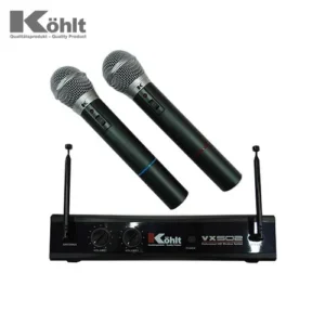 Kohlt KVX502/KVX502H Sistema de Micrófono Inalámbrico Dual