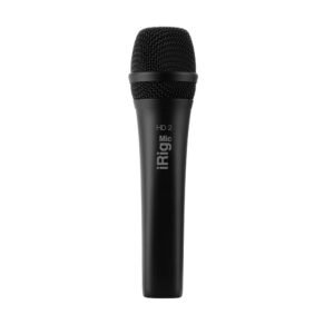 Ik Multimedia iRig Mic HD 2 micrófono de condensador digital de mano para iPhone, iPad y Mac/PC