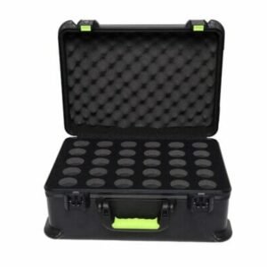 GATOR SH-MICCASE30 Estuche moldeado con soportes para 30 micrófonos