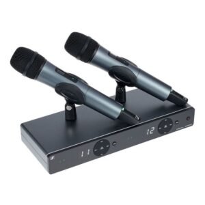 Sennheiser XSW 1-835 DUAL-B Sistema de microfonía inalámbrica de dos canales, con micrófonos cardioides