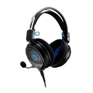 Audio-Technica AT-ATHGDL3BK Auriculares abiertos de alta fidelidad para videojuegos COLOR NEGRO