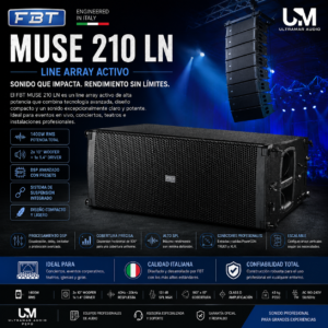 FBT MUSE 210 LN Line Array Activo
