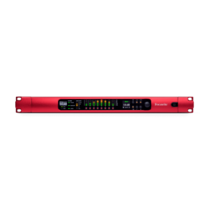 Focusrite Pro RedNet MP8R 8 interfaz AD y preamplificador de micrófono con control remoto de 1U y ocho canales