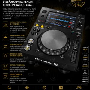 PIONEER XDJ700 Multireproductor DJ compacto