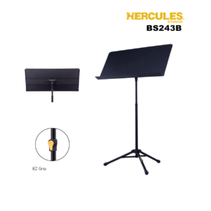 Hercules BS243B stand de orquesta con panel ancho de partitura