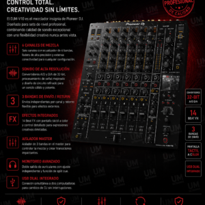 Pioneer DJM V10 mezcladora DJ profesional de 6 canales