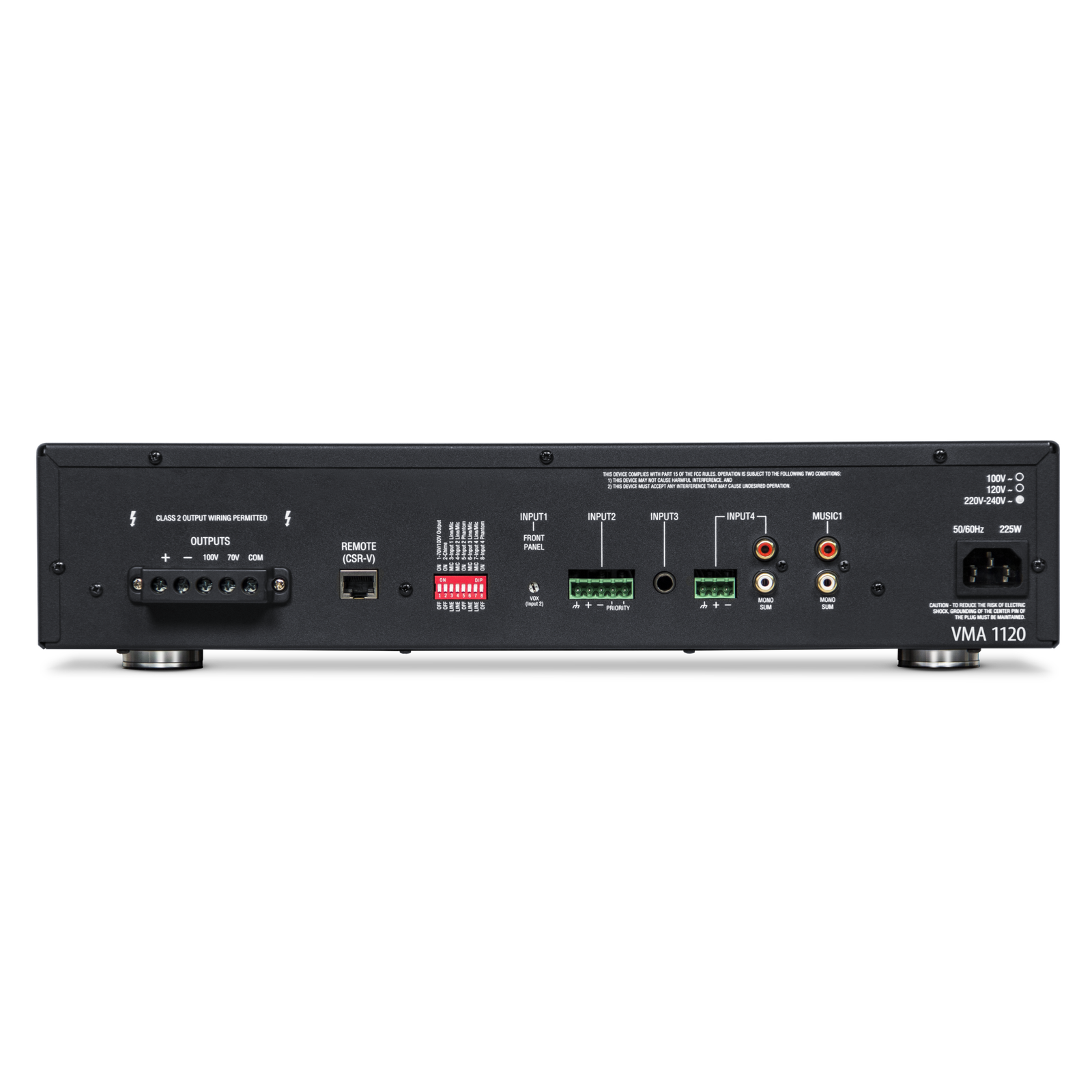 JBL VMA-1120 Amplificador de baja impedancia - Imagen 2