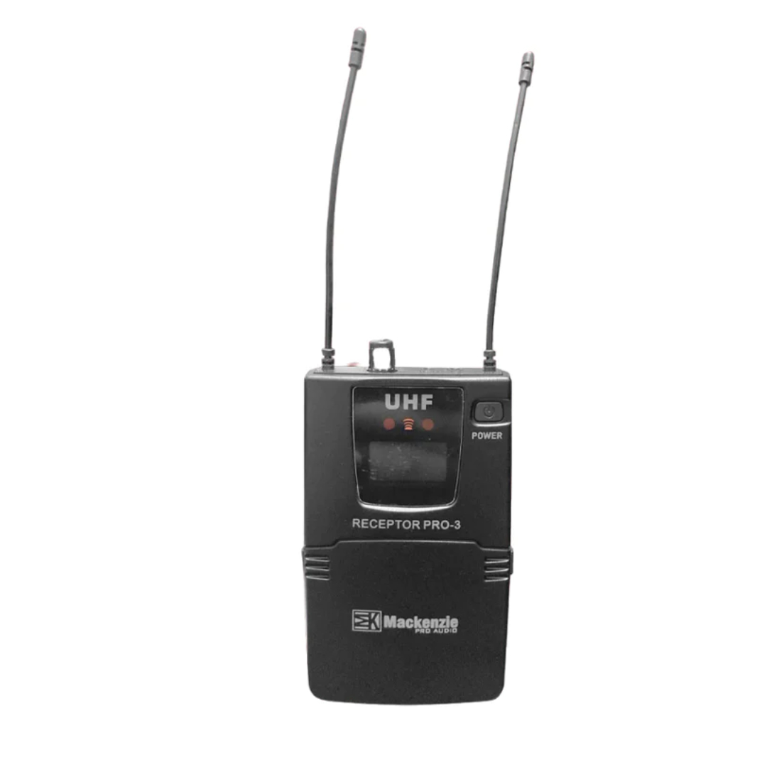 Microfono Inalambrico Mackenzie UHF-300