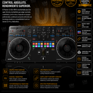 Pioneer DDJ-REV5 Controlador DJ de 2 canales estilo Scratch