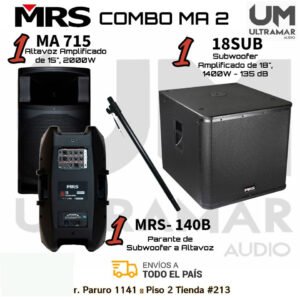 COMBO MA 2 MRS: 01 MA 715 + 01 MRS18SUB + MRS NP2