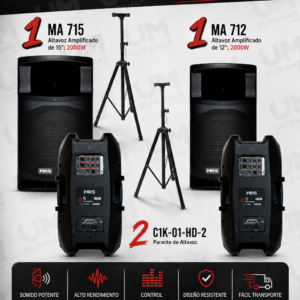 COMBO MA 1 MRS - MA 715 + MA 712 + 2 C1K-01-HD-2