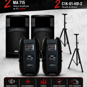 COMBO MA 3 MRS - 2 MA 715 + 2 C1K-01-HD-2