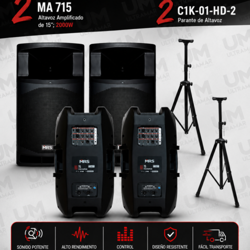 COMBO MA 3 MRS - 2 MA 715 + 2 C1K-01-HD-2