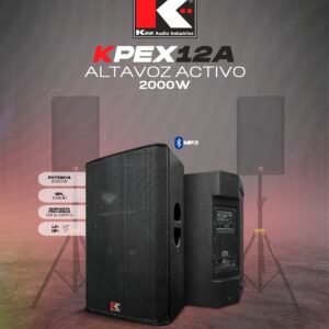 KOHLT KPEX12A Parlante activo de 12" 2000 W