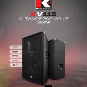 KOHLT KPEX15A Parlante activo de 15" 2400 W