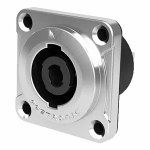 SLDDM4 |SEETRONIC| JACK SPEAKON CHASIS CUADRADO METAL