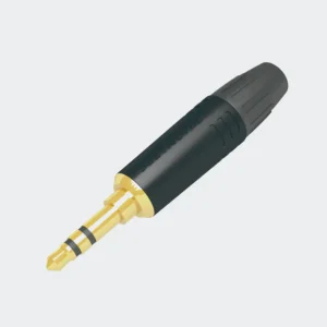M2TP3C-BG |SEETRONIC| PLUG STEREO 3.5MM COLOR NEGRO DORADO