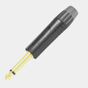 MP2X-BG |SEETRONIC| PLUG 6.3MM COLOR NEGRO DORADO