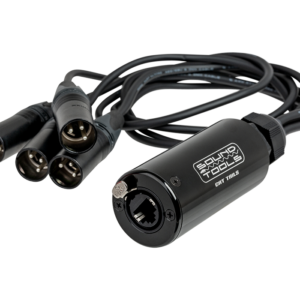 SoundTools CTMX | CH 1-4 MALE  Adaptador de  CAT5 A 4 XLR MACHO