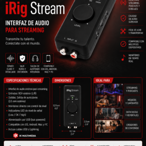 IK Multimedia iRig Stream
