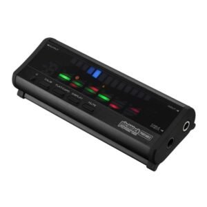 KORG PITCHBLACK PB-04-BK Afinador de Guitarra y Bajo Polifónico Portátil