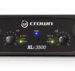 Crown XLI-3500 Amplificador de Potencia de 2 Canales 1350W