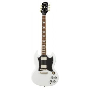 EPIPHONE EISSBAWNH1 - Guitarra Eléctrica  SG Standard Alpine White