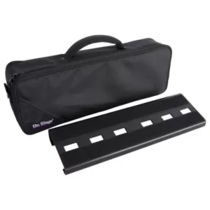 On-Stage GPB2000 Pedalera compacta con bolsa de concierto