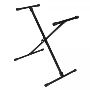 On-Stage KS8190X Soporte para teclado con punta en forma de bala "Single-X" y construcción Lok-Tight