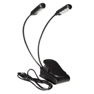 On-Stage LED2224 Lámpara para partituras con doble puerto USB recargable