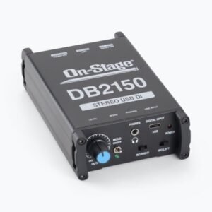 On-Stage DB2150 Caja Directa Estéreo USB