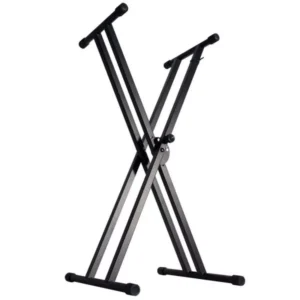 On-Stage KS7171 Soporte para teclado con estructura atornillada y doble X
