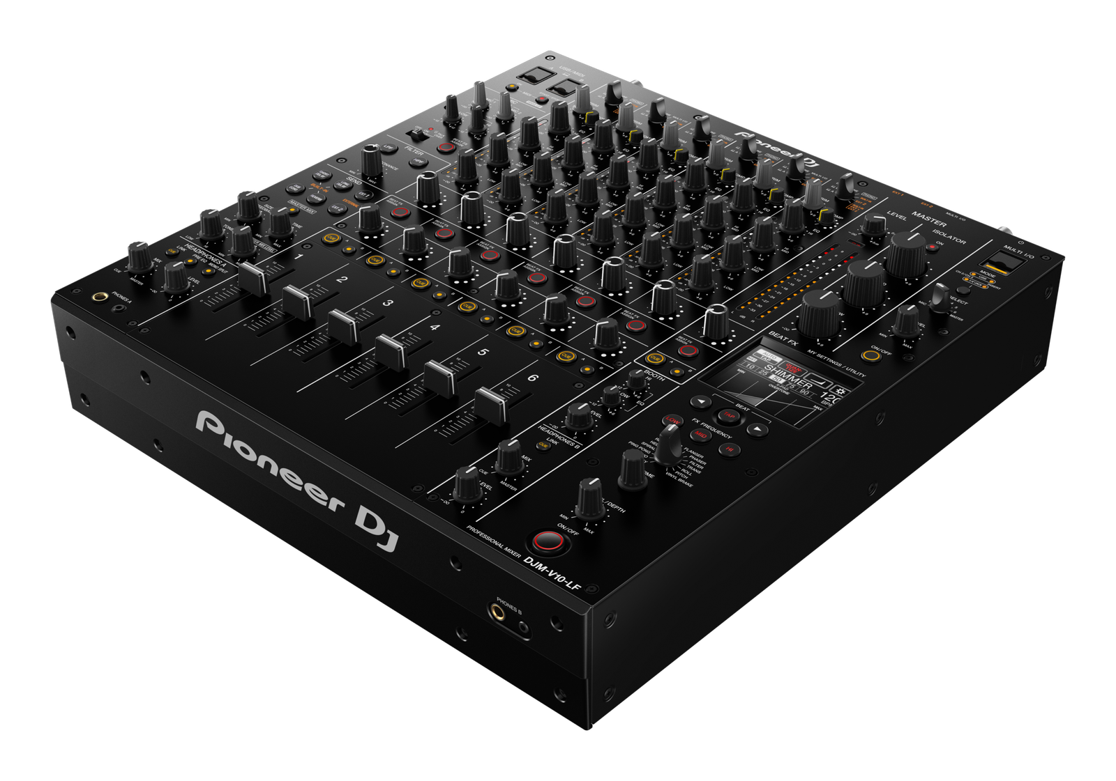 PIONEER DJM-V10-LF Mezcladora de DJ profesional de 6 canales - Imagen 2