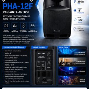 HALION PHA-12F parlante activo