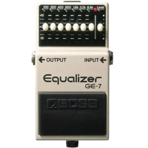 BOSS GE-7 Pedal ecualizador para guitarra