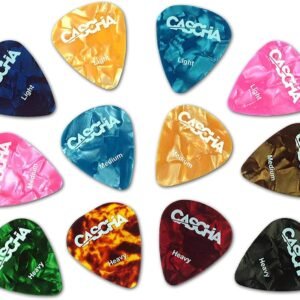 CASCHA  HH-2002  juego de púas para guitarra