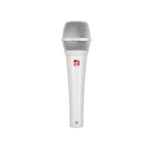 sE electronics V7 WHITE micrófono vocal de mano white