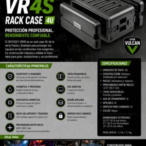 ODYSSEY VR4S Rack Case 4U